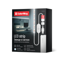 Світлодіодна стрічка ColorWay LED 3м з живленням від USB (CW-LD03)
