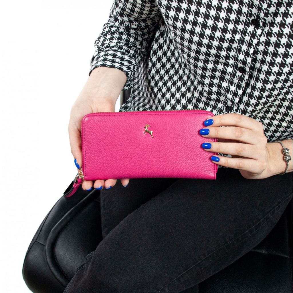 Гаманець Ashwood J51 Raspberry-Sorbet