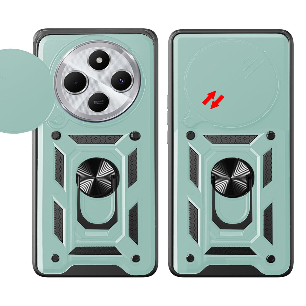 Чохол до мобільного телефона BeCover Military Xiaomi Redmi A4 5G Dark Green (712876)