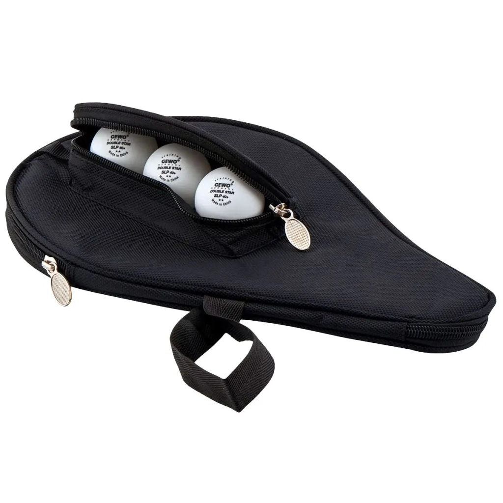 Чохол для ракетки Gewo Round Cover Master з відділенням для м'ячів Black/Red (89679130) (931257)