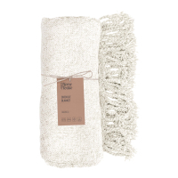 ARDESTO Chenille plaid 140x190cm, 100% polyester, ivory (ART0202CH)