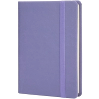 Notebook Optima Vivella A6 128 sheets lilac line (O20390-12)