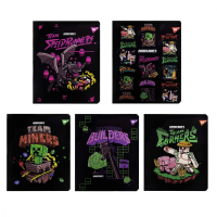 Yes Minecraft notebook. Team 12 cell sheets (767496)