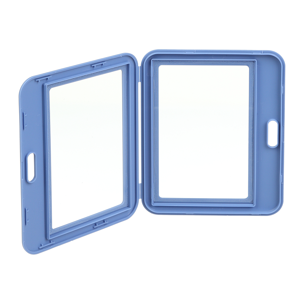 Бейдж Buromax горизонтальний, 101 х 80 мм, PP+PVC, синьо-сірий (BM.5415-95) Бейдж Buromax горизонтальний, 101 х 80 мм, PP+PVC, синьо-сірий (BM.5415-95)