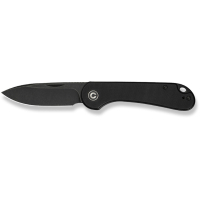 Ніж Civivi Elementum Slip Joint, Black G10, Darkwash (C18062AJ-1)