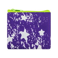 Cool For School children's wallet with zipper "Stars", purple (CF86358)