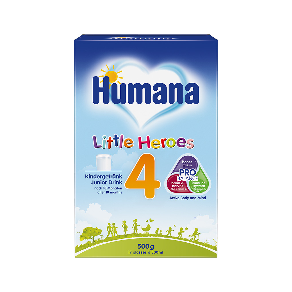 Дитяча суміш Humana 3 молочна від 12 місяців 500 г (4251099602583)
