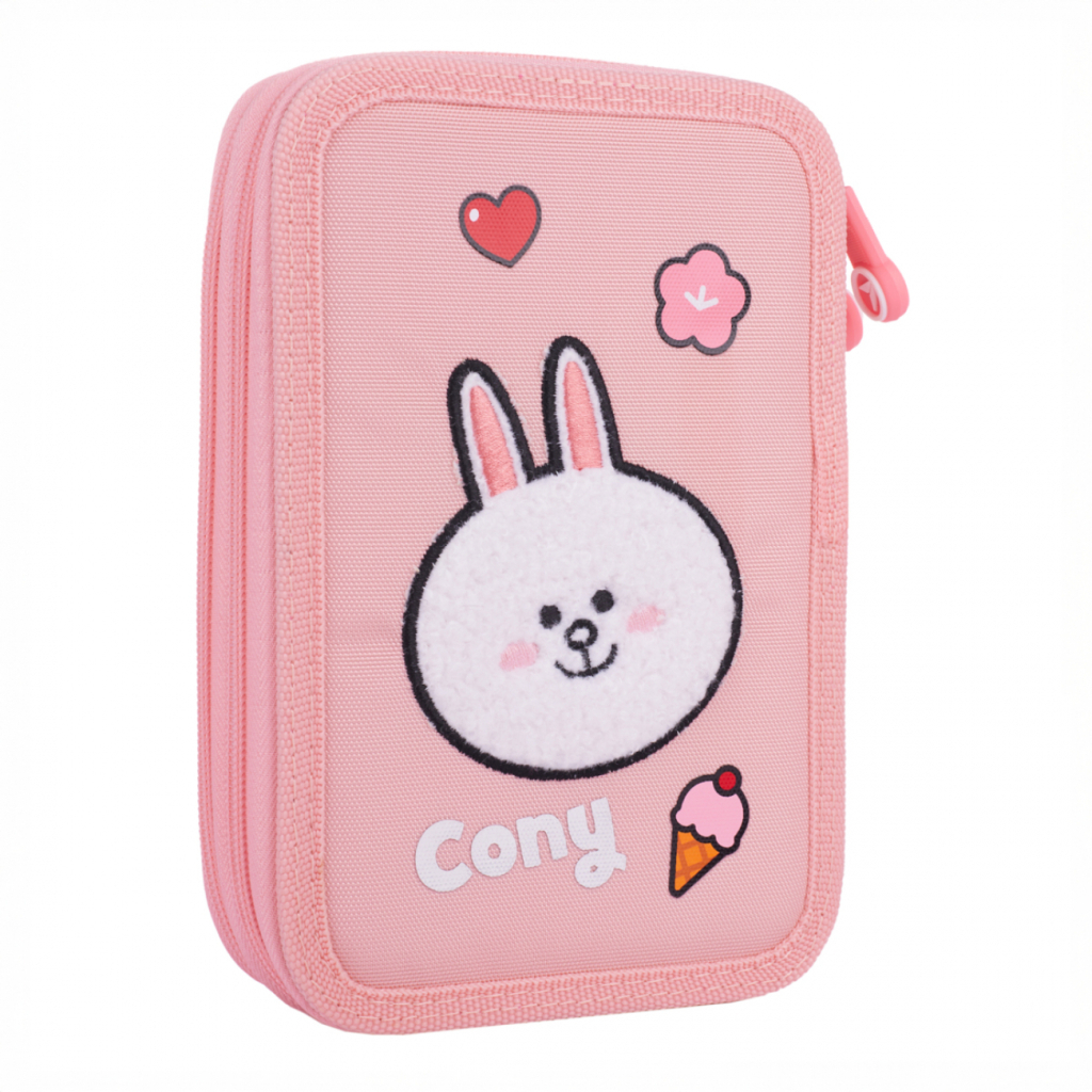 Пенал Yes Line Friends Pretty Choco and Cony HP-01 твердий подвійний (533638)