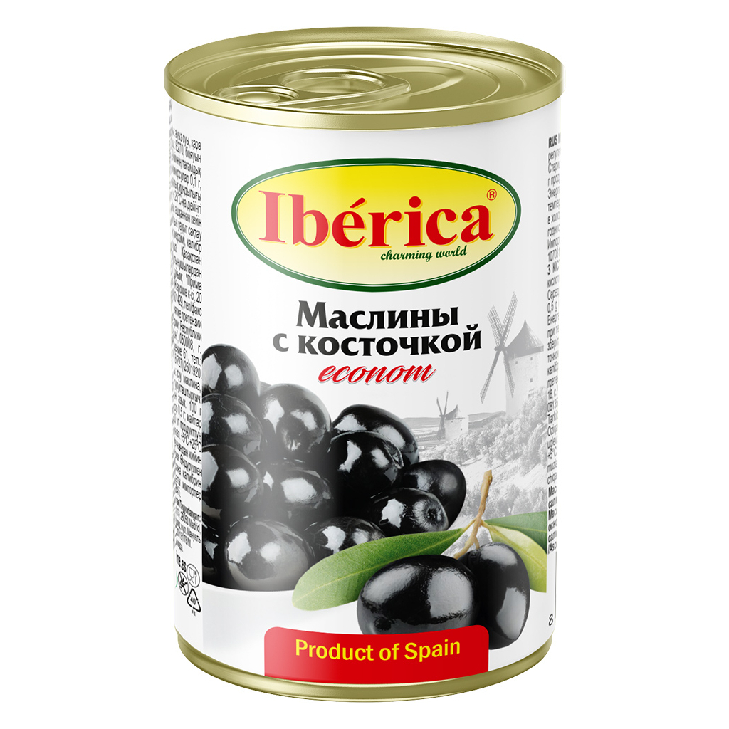 Овочева консервація Iberica Маслини Econom з кісточкою 280 г (8436024297706) Овочева консервація Iberica Маслини Econom з кісточкою 280 г (8436024297706)