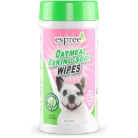 Вологі серветки для тварин Espree Oatmeal Baking Soda Wipes 50 шт. (0748406014251)