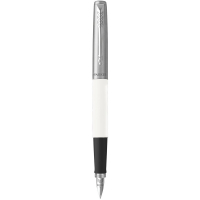 Ручка пір'яна Parker JOTTER 17 Originals White CT  FP F в Eco упаковці (15 011e)