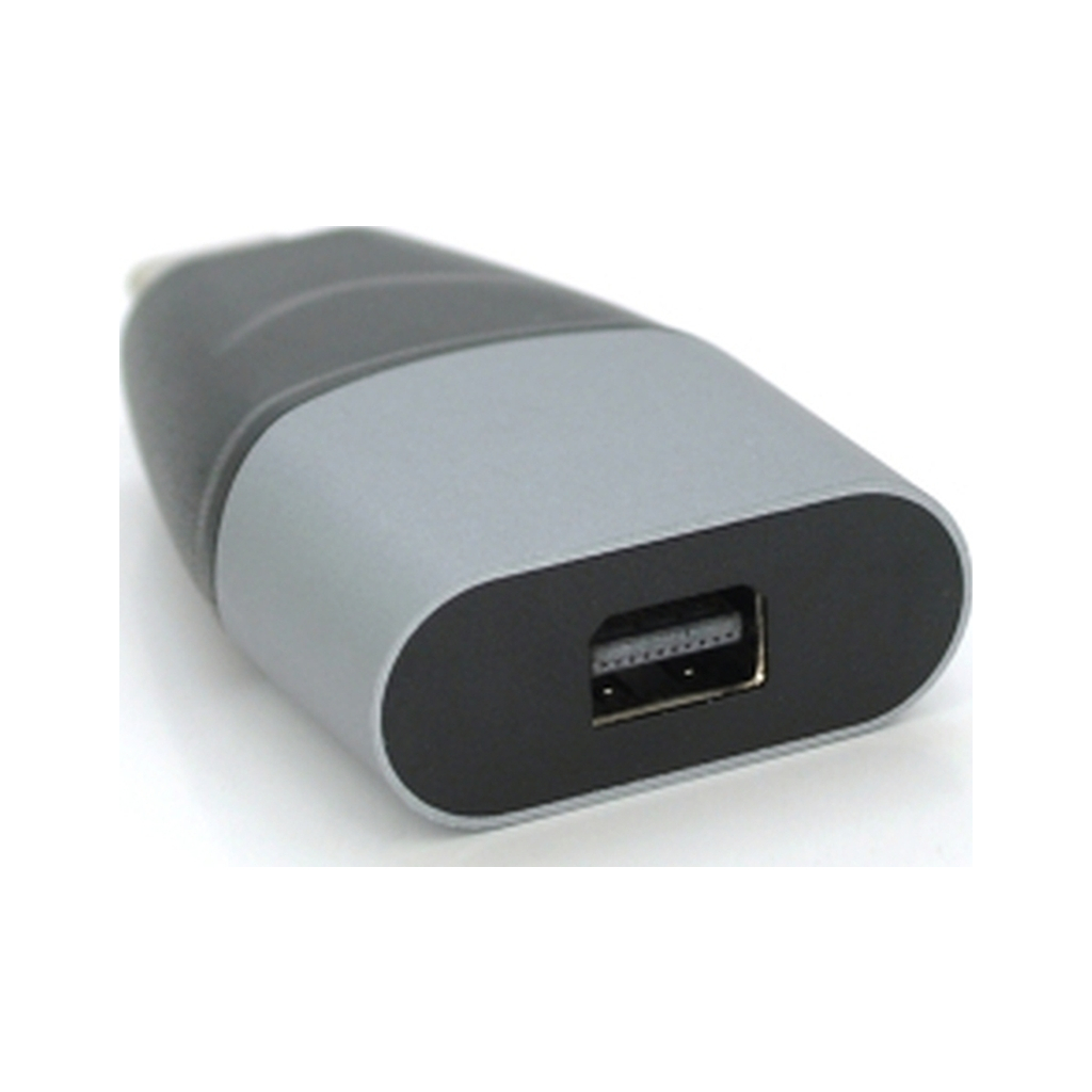 Перехідник USB-C M to miniDisplayPort F black-gray Voltronic (YT-A-Type-C(M)/MiniDP(F)/27023) Перехідник USB-C M to miniDisplayPort F black-gray Voltronic (YT-A-Type-C(M)/MiniDP(F)/27023)