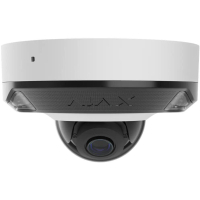 Камера відеоспостереження Ajax DomeCam Mini HL (8/4.0) white
