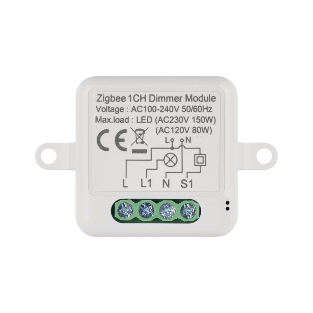Модуль управління розумним будинком EMOS H5107 ZigBee 3.0 1-Channel Dimmer (H5107) Модуль управління розумним будинком EMOS H5107 ZigBee 3.0 1-Channel Dimmer (H5107)