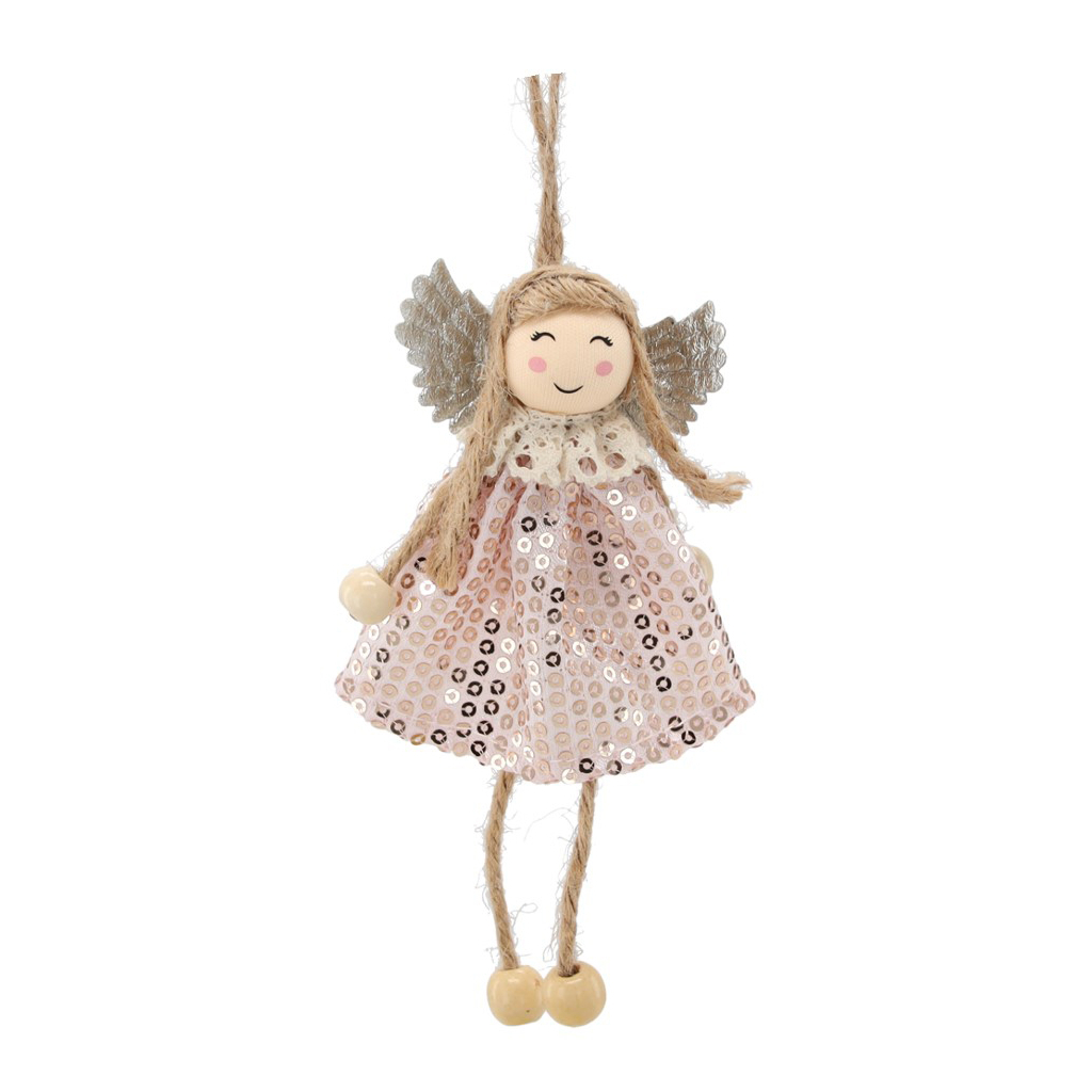 Ялинкова іграшка Chomik Фея блискітки 7,5х16 см (5900779900615_1) Ялинкова іграшка Chomik Фея блискітки 7,5х16 см (5900779900615_1)