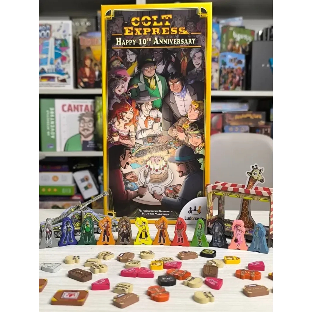 Настільна гра Lord of Boards Кольт Експрес: з 10-ю річницею (Colt Express: Happy 10th Anniversary) (укр.) (LOB2117UA_exp) Настільна гра Lord of Boards Кольт Експрес: з 10-ю річницею (Colt Express: Happy 10th Anniversary) (укр.) (LOB2117UA_exp)