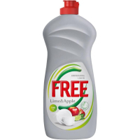 Hand dishwashing liquid Free Lime and apple 500 ml (4820196010579)