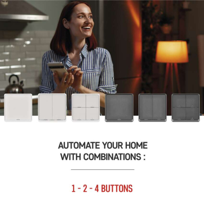 Розумний вимикач EMOS H5012 2 buttons ZigBee 3.0 (H5012)