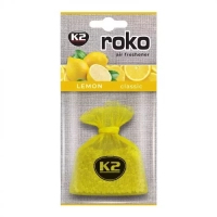 Car air freshener K2 ROKO Lemon 20g (V825)