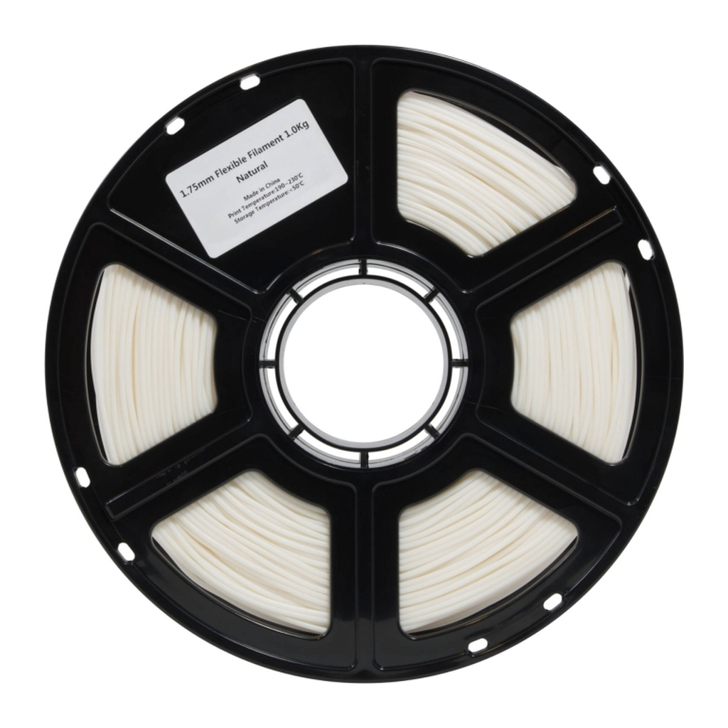 Пластик для 3D-принтера Flashforge FLEXIBLE 85A 1,75mm 1kg Natural (FLT1)