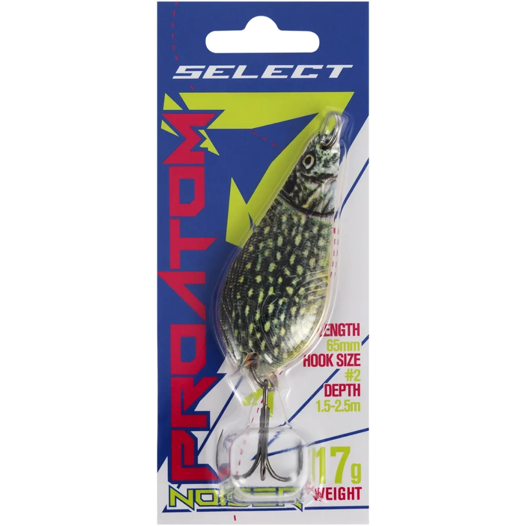 Блешня Select ProAtom Noiser 17.0g 65mm S51 (1870.79.03) Блешня Select ProAtom Noiser 17.0g 65mm S51 (1870.79.03)