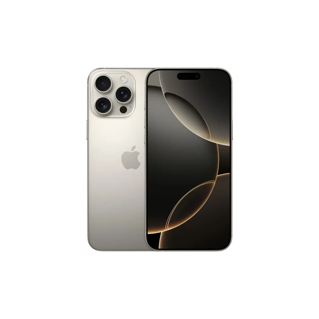 Мобільний телефон Apple iPhone 16 Pro Max 256Gb Natural Titanium (Grade A) USED (iP16PM25NaT_A)