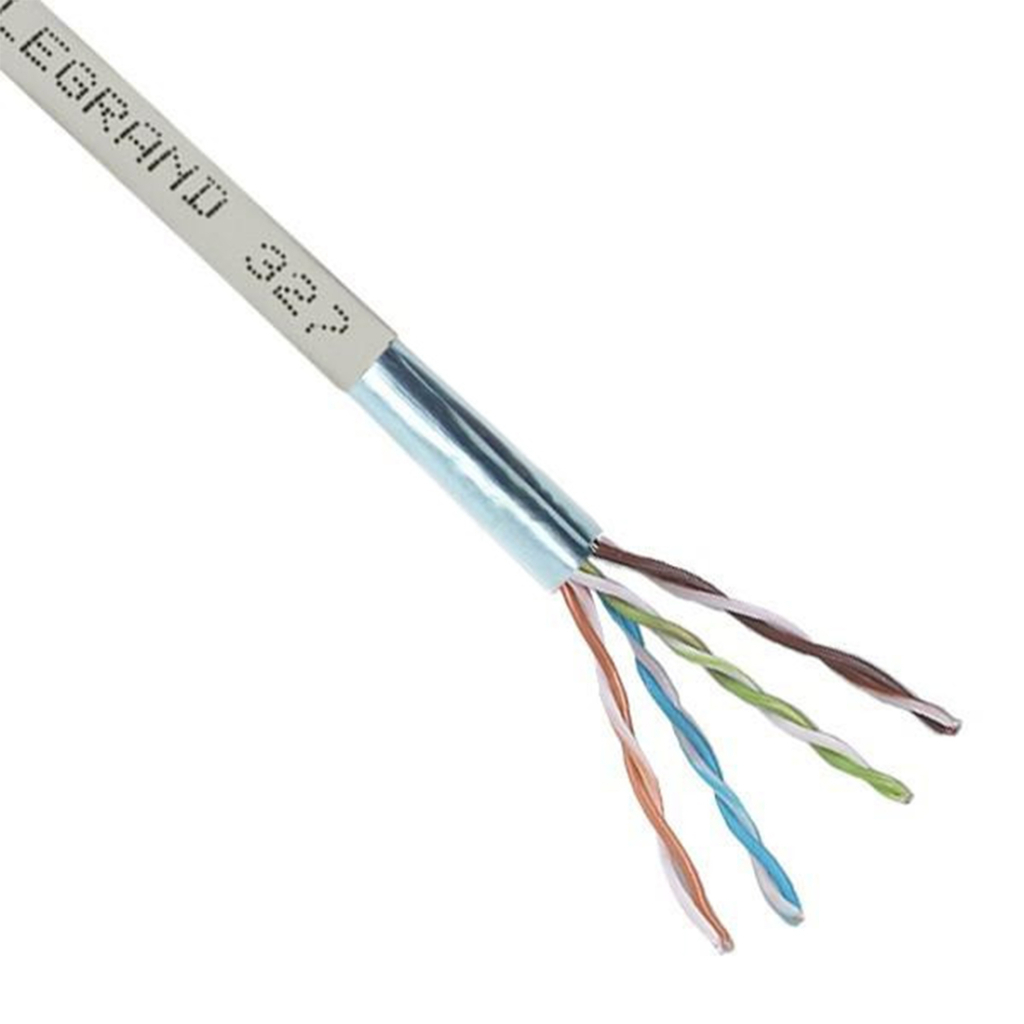 Кабель мережевий Legrand FTP 305м cat.5e, LSZH, grey (32752) Кабель мережевий Legrand FTP 305м cat.5e, LSZH, grey (32752)