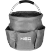 Neo Tools garden tool bag, 28x28x27cm, up to 15kg, 6 pockets, oxford 190g/m², gray (15-963)