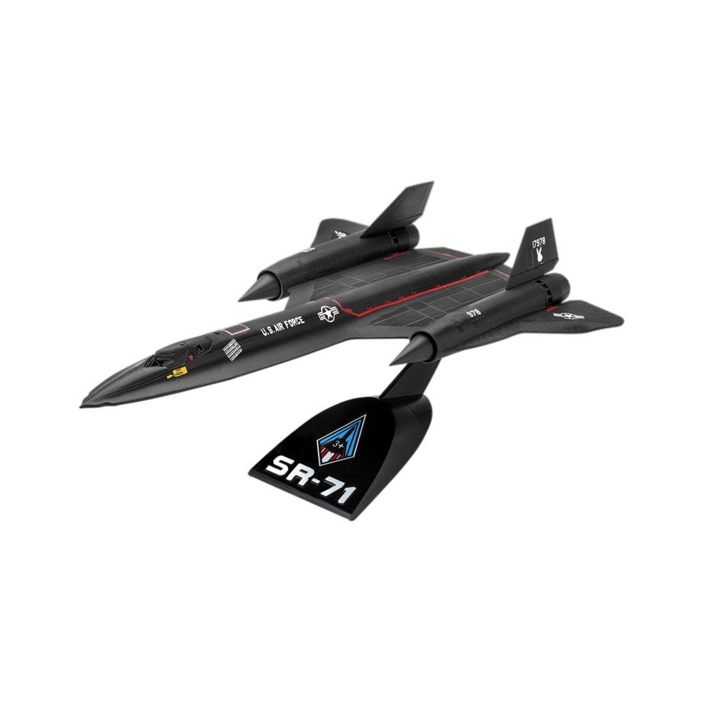 Збірна модель Revell модель літак Lockheed SR-71 Blackbird, рівень 2, 1:110 (RVL-03652) Збірна модель Revell модель літак Lockheed SR-71 Blackbird, рівень 2, 1:110 (RVL-03652)