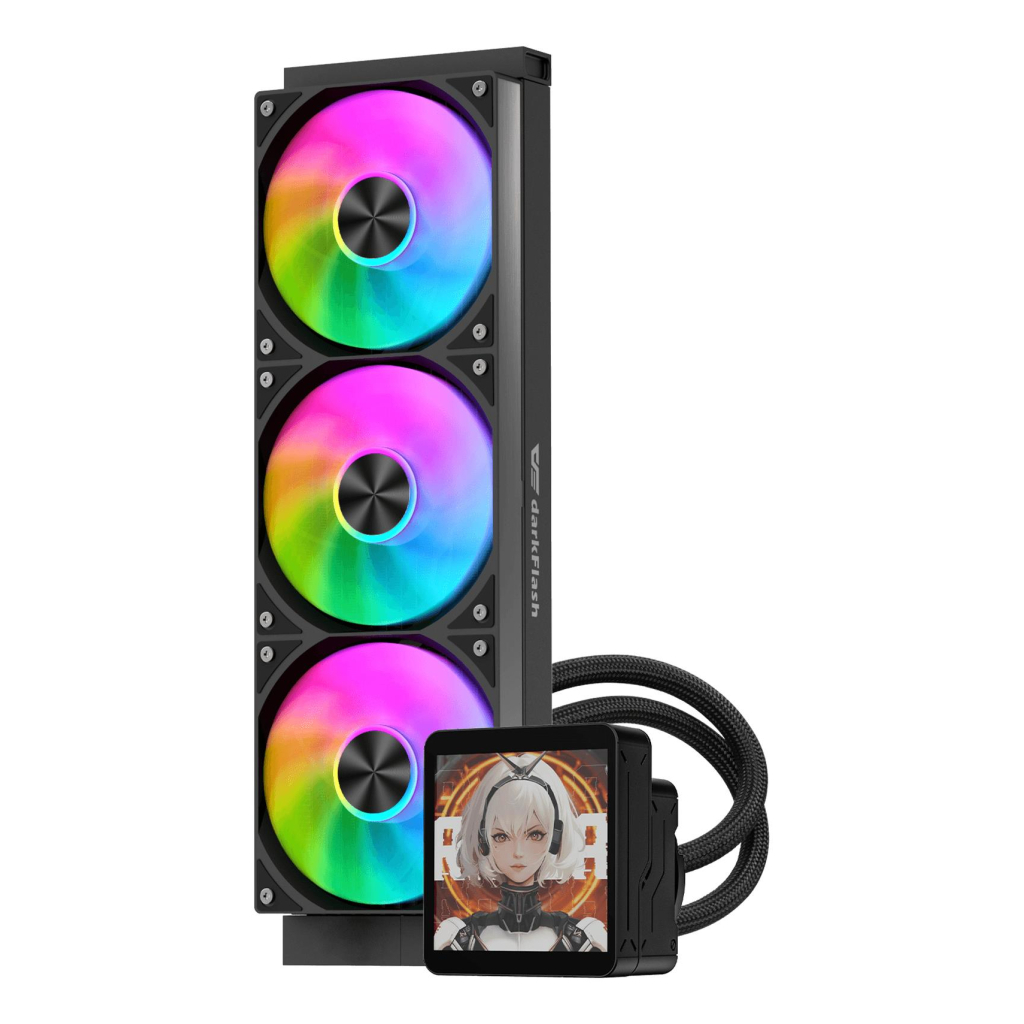 Система рідинного охолодження DARKFLASH DV360S MAX BLACK Система рідинного охолодження DARKFLASH DV360S MAX BLACK