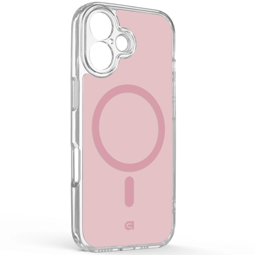 Чохол до мобільного телефона Armorstandart Clear Hybrid MagCase Apple iPhone 17 Pink (ARM91741) Чохол до мобільного телефона Armorstandart Clear Hybrid MagCase Apple iPhone 17 Pink (ARM91741)