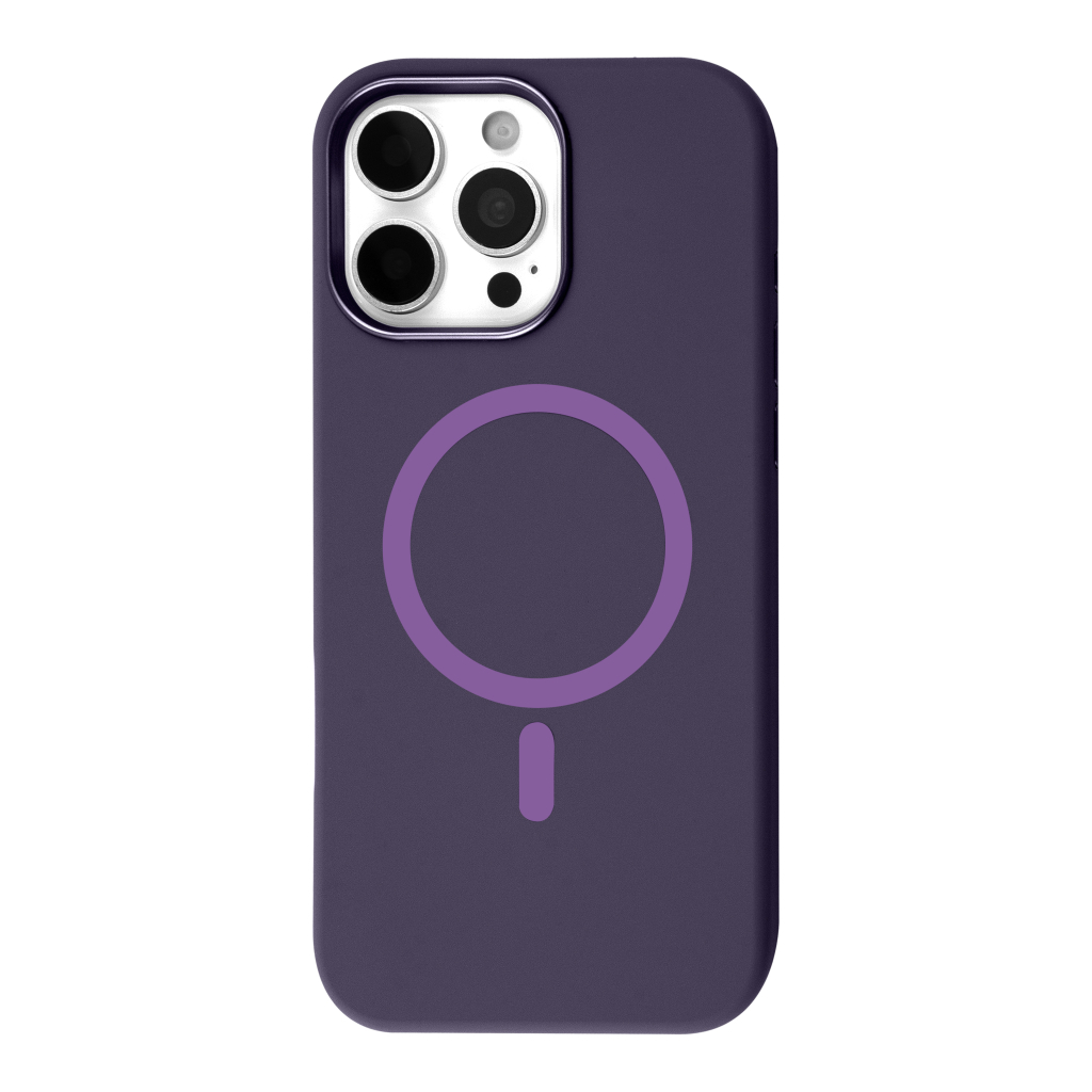 Чохол до мобільного телефона BeCover FIBRA Silicone OmniMag Apple iPhone 16 Pro Max Dark Purple (716234) Чохол до мобільного телефона BeCover FIBRA Silicone OmniMag Apple iPhone 16 Pro Max Dark Purple (716234)
