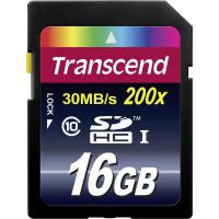 Карта пам'яті Transcend 16Gb SDHC class 10 (TS16GSDHC10)