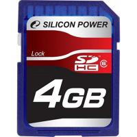 Карта пам'яті Silicon Power 4Gb SDHC class 6 (SP004GBSDH006V10)