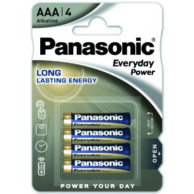 Battery PANASONIC AAA LR03 Everyday Power * 4 (LR03REE/4BR)