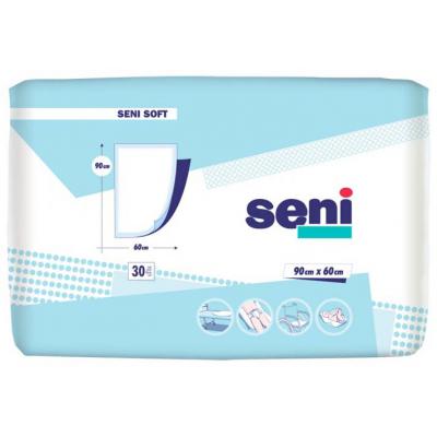 Пелюшки для малюків Seni Soft 90x60 см 30 шт (5900516691295) Пелюшки для малюків Seni Soft 90x60 см 30 шт (5900516691295)