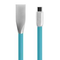 Дата кабель USB 2.0 AM to Micro 5P Knight Seria Blue Gelius (48747)