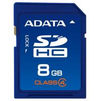 Карта пам'яті ADATA 8GB SDHC class 4 (ASDH8GCL4-R)
