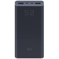 Батарея універсальна ZMI Aura 20000mAh Type-C 2*USB QC2.0/3.0 Black (QB822)