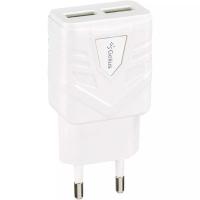 Зарядний пристрій Gelius Ultra Optimus GU-HC03 2USB 1A White (00000076360)