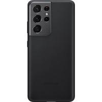 Чохол до мобільного телефона Samsung Leather Cover Samsung Galaxy S21 Ultra Black (EF-VG998LBEGRU)