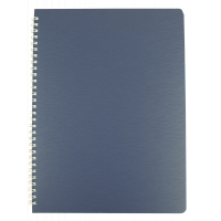 Buromax BARK A4 notebook 60 sheets, cell plastic cover Blue (BM.24454154-02)