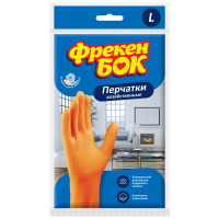 Рукавички господарські Фрекен БОК помаранчеві L 1 пара (4823071625028)