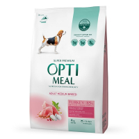 Dry dog food Optimeal for medium breeds with turkey taste 4 kg (4820083905513)