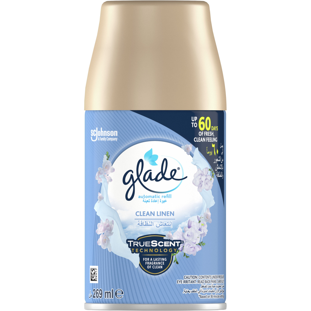 Освіжувач повітря Glade Свіжість білизни Змінний балон 269 мл (8690784816885)