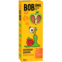 Цукерка Bob Snail Равлик Боб Яблучно-Гарбуз 30 г (4820162520255)