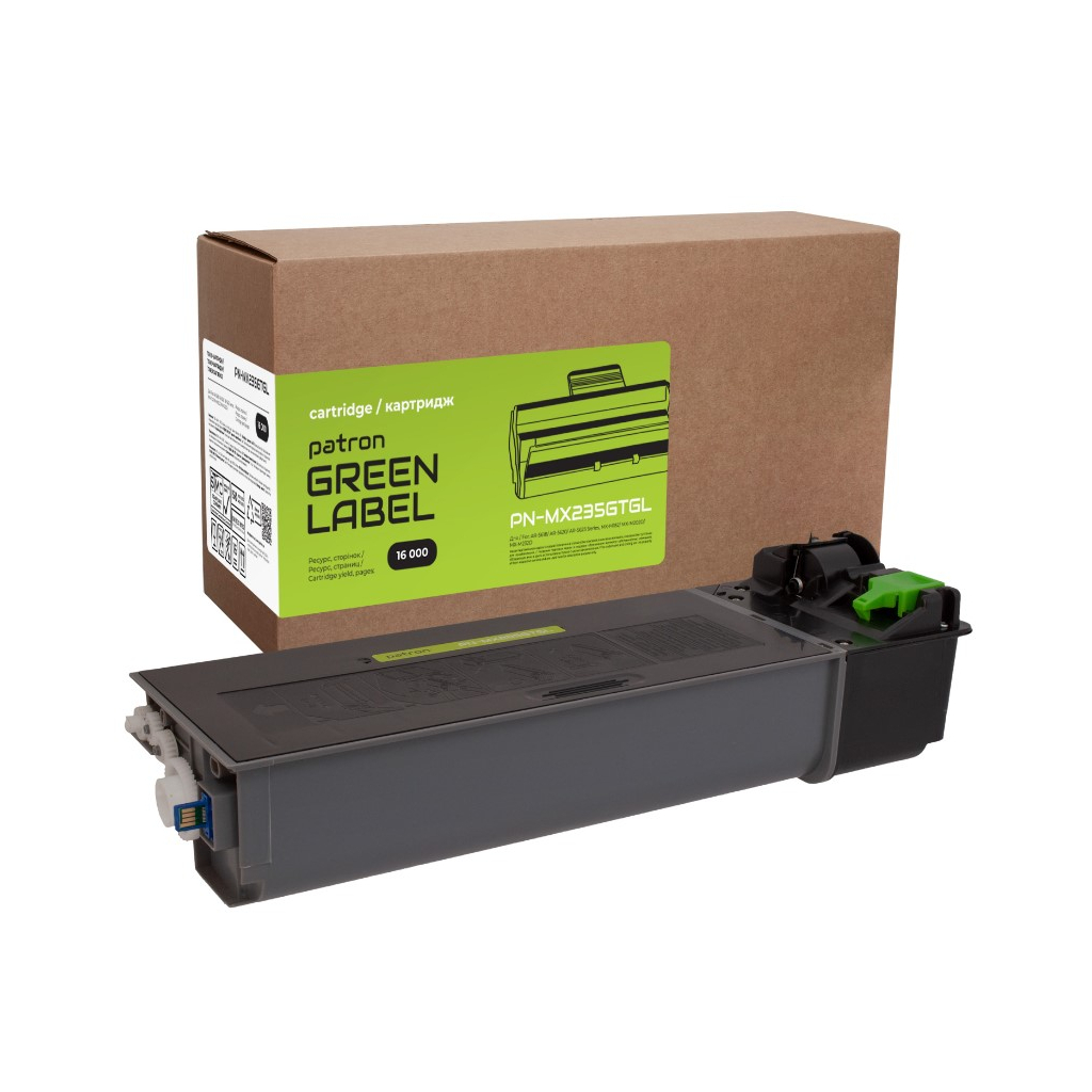 Тонер-картридж Patron Sharp MX-235GT Green Label (PN-MX235GTGL) Тонер-картридж Patron Sharp MX-235GT Green Label (PN-MX235GTGL)