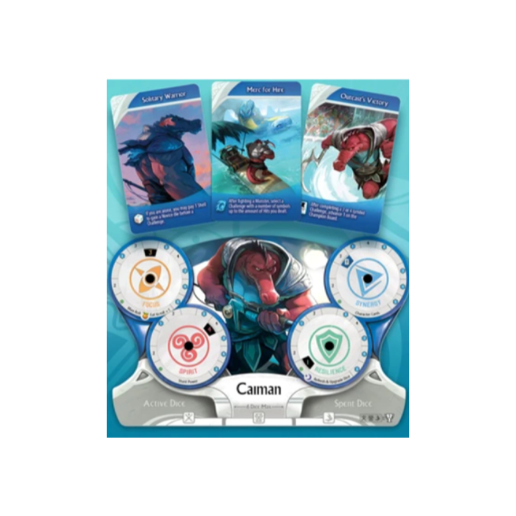 Настільна гра Druid City Games Tidal Blades: Heroes of the Reef, англійська (811949032218) Настільна гра Druid City Games Tidal Blades: Heroes of the Reef, англійська (811949032218)