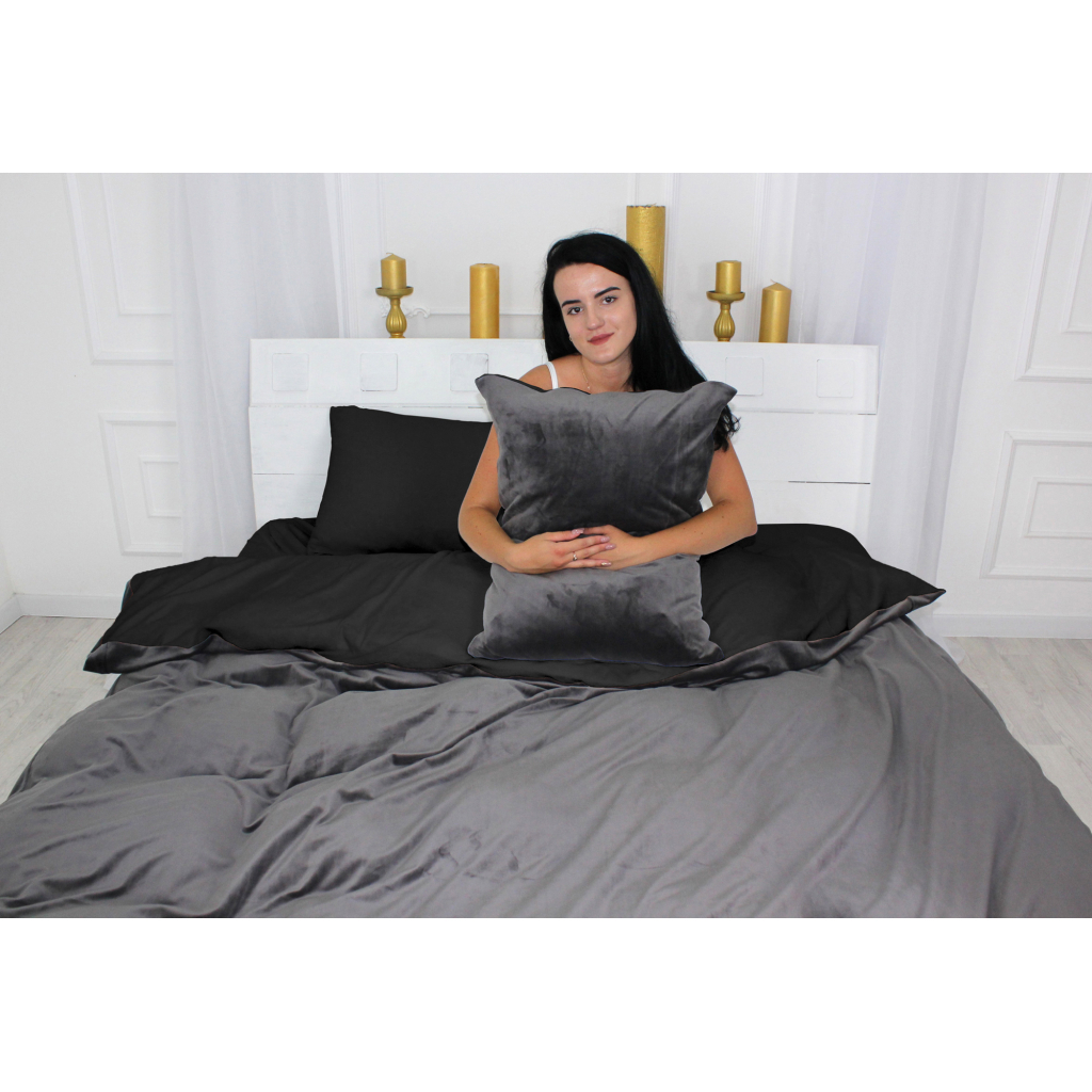 Постільна білизна MirSon Велюр Winter Delicate 28-0099 Bocciolo 2х160х220 (2200004048062)