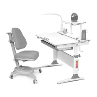 Парта з кріслом Evo-kids Evo-30 G + Y-110 G